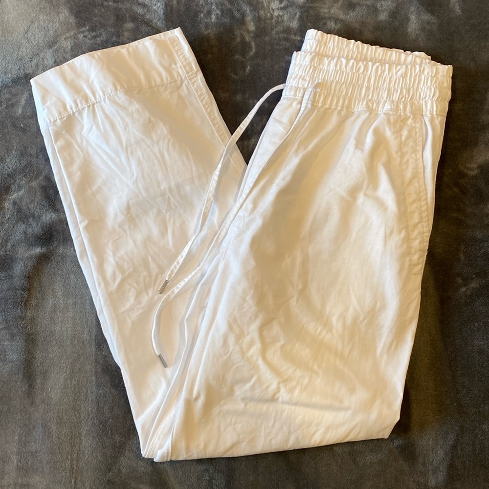 Gap 100% cotton linen style pant